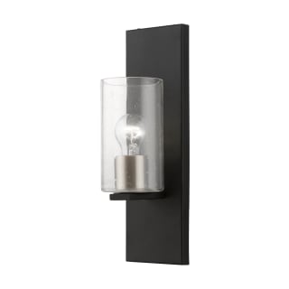 A thumbnail of the Livex Lighting 18471 Black / Brushed Nickel Accents