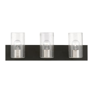 A thumbnail of the Livex Lighting 18473 Black / Brushed Nickel Accents