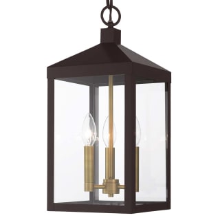 A thumbnail of the Livex Lighting 20593 Bronze with Antique Brass Cluster