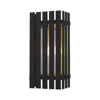 A thumbnail of the Livex Lighting 20753 Black with Satin Brass Accents