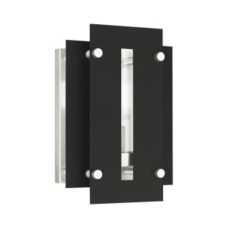A thumbnail of the Livex Lighting 21771 Black with Brushed Nickel Accents