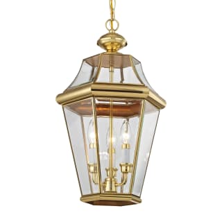 A thumbnail of the Livex Lighting 2365 Polished Brass