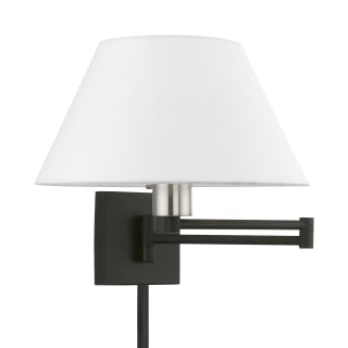 A thumbnail of the Livex Lighting 40039 Black / Brushed Nickel Accent
