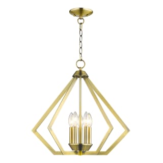 A thumbnail of the Livex Lighting 40925 Antique Brass