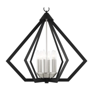 A thumbnail of the Livex Lighting 40926 Black with Brushed Nickel Cluster