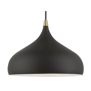 A thumbnail of the Livex Lighting 41172 Textured Black / Antique Brass Accents