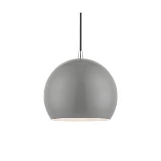 A thumbnail of the Livex Lighting 41181 Shiny Light Gray / Polished Chrome Accents