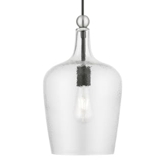 A thumbnail of the Livex Lighting 41237 Black / Brushed Nickel Accent