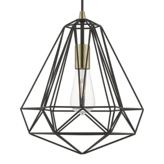 A thumbnail of the Livex Lighting 41324 Textured Black / Polished Chrome Accents