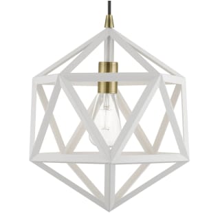 A thumbnail of the Livex Lighting 41328 Textured White / Antique Brass Accents