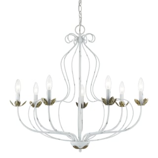 A thumbnail of the Livex Lighting 42907 Antique White / Antique Brass
