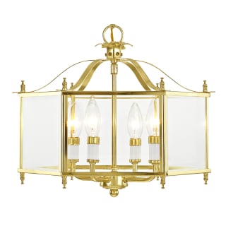 A thumbnail of the Livex Lighting 4398 Polished Brass