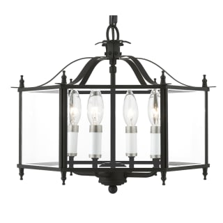 A thumbnail of the Livex Lighting 4398 Black / Brushed Nickel Accents