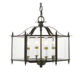 A thumbnail of the Livex Lighting 4398 English Bronze / Antique Brass Accents