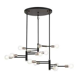 A thumbnail of the Livex Lighting 45869 Black / Brushed Nickel
