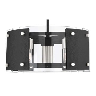 A thumbnail of the Livex Lighting 45994 Black with Brushed Nickel Accents