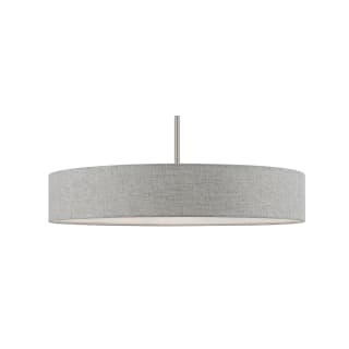 A thumbnail of the Livex Lighting 46144 Brushed Nickel / Shiny White Accents