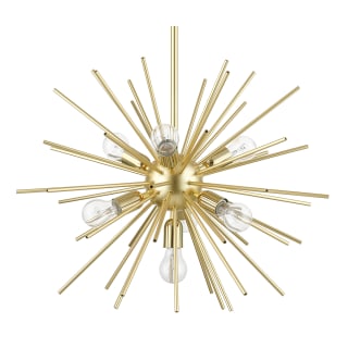 A thumbnail of the Livex Lighting 46175 Soft Gold / Polished Brass Accents