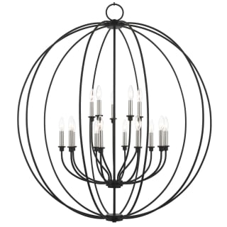 A thumbnail of the Livex Lighting 46690 Black with Brushed Nickel Accents