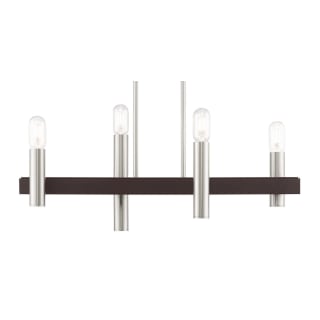 A thumbnail of the Livex Lighting 46864 Brushed Nickel with Bronze Accents