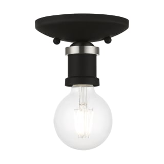 A thumbnail of the Livex Lighting 47160 Black / Brushed Nickel Accents