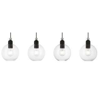 A thumbnail of the Livex Lighting 48976 Black / Brushed Nickel Accents