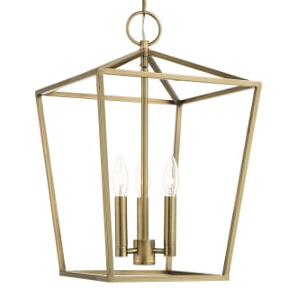 A thumbnail of the Livex Lighting 49433 Antique Brass