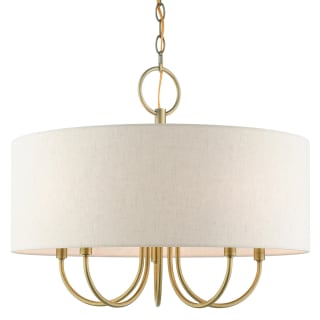 A thumbnail of the Livex Lighting 49805 Antique Brass