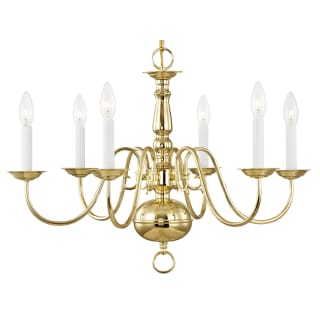 A thumbnail of the Livex Lighting 5006 Polished Brass