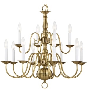 A thumbnail of the Livex Lighting 5012 Antique Brass