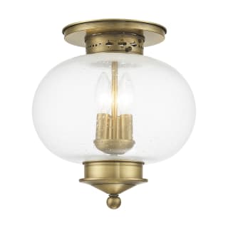 A thumbnail of the Livex Lighting 5037 Antique Brass