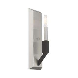 A thumbnail of the Livex Lighting 51161 Brushed Nickel / Black