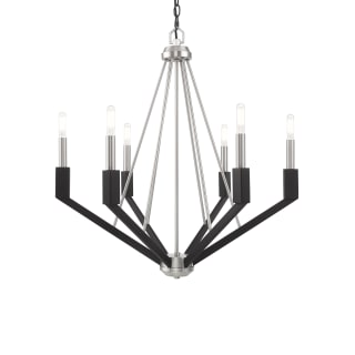 A thumbnail of the Livex Lighting 51166 Brushed Nickel / Black