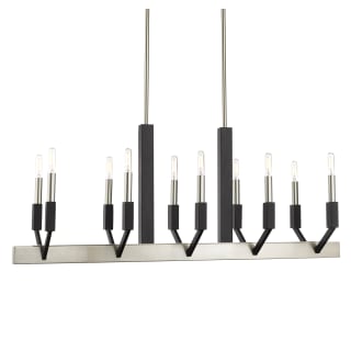 A thumbnail of the Livex Lighting 51168 Brushed Nickel / Black
