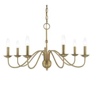 A thumbnail of the Livex Lighting 52167 Antique Brass