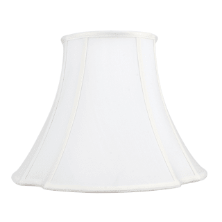 A thumbnail of the Livex Lighting S553 White French Oval Shantung Silk Bell Shade