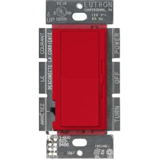 A thumbnail of the Lutron DVSCCL-253P Signal Red