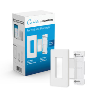 Lutron PJ2W P2B WH R Gloss White Caseta Remote Control with Wall Mounting Kit LightingDirect