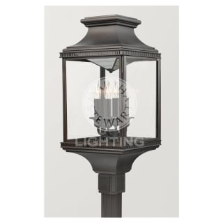 Martha Stewart by Murray Feiss OL7008ORB Oil Rubbed Bronze Four Light Up Lighting Outdoor Post Light from the Mirrored Lantern Collection LightingDirect