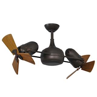 A thumbnail of the Matthews Fan Company DG-TB-WD Textured Bronze with Wood Blades