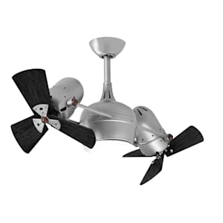 A thumbnail of the Matthews Fan Company DGLK Brushed Nickel / Matte Black