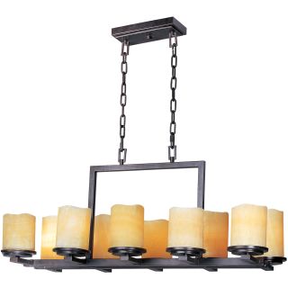 A thumbnail of the Maxim 21149 Rustic Ebony with Stone Candle Shades