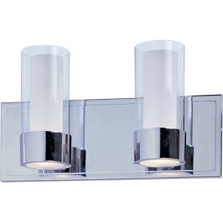 A thumbnail of the Maxim 23072 Polished Chrome / Clear and Frosted Glass