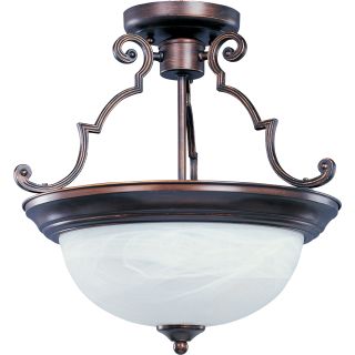 A thumbnail of the Maxim 5843 Oil Rubbed Bronze / Marble Glass