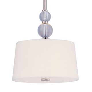 A thumbnail of the Maxim 92750 Polished Nickel / White Fabric Shade