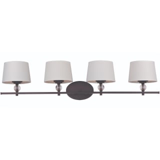 A thumbnail of the Maxim 12764 Oil Rubbed Bronze / White Fabric Shade