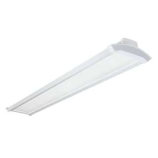 Metalux 8WSL LD2 80 SRS UNV L835 CD1 U White WSL Single Light 97 1 2 Wide LED Flush Mount Ceiling Fixture 8000 Lumens 3500K LightingDirect
