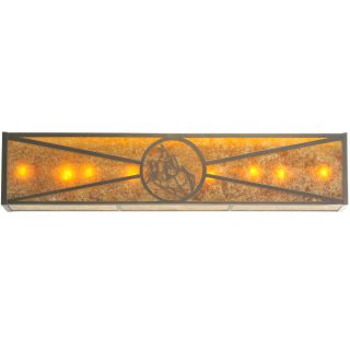 A thumbnail of the Meyda Tiffany 106547 Mahogany Bronze / Amber Mica
