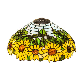 Sunflower lamp shade top