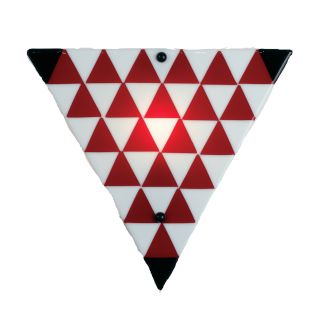 A thumbnail of the Meyda Tiffany 67721 Red / Black White Triangle